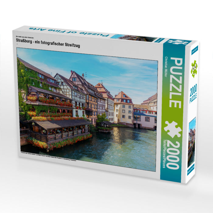 Ein Motiv aus dem Kalender Straßburg - ein fotografischer Streifzug 2000 Teile Puzzle quer - CALVENDO Foto-Puzzle'