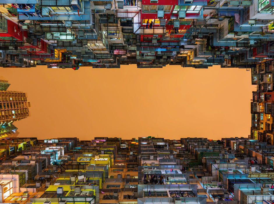 Wohnkomplexe in Causeway Bay 2000 Teile Puzzle quer - CALVENDO Foto-Puzzle'