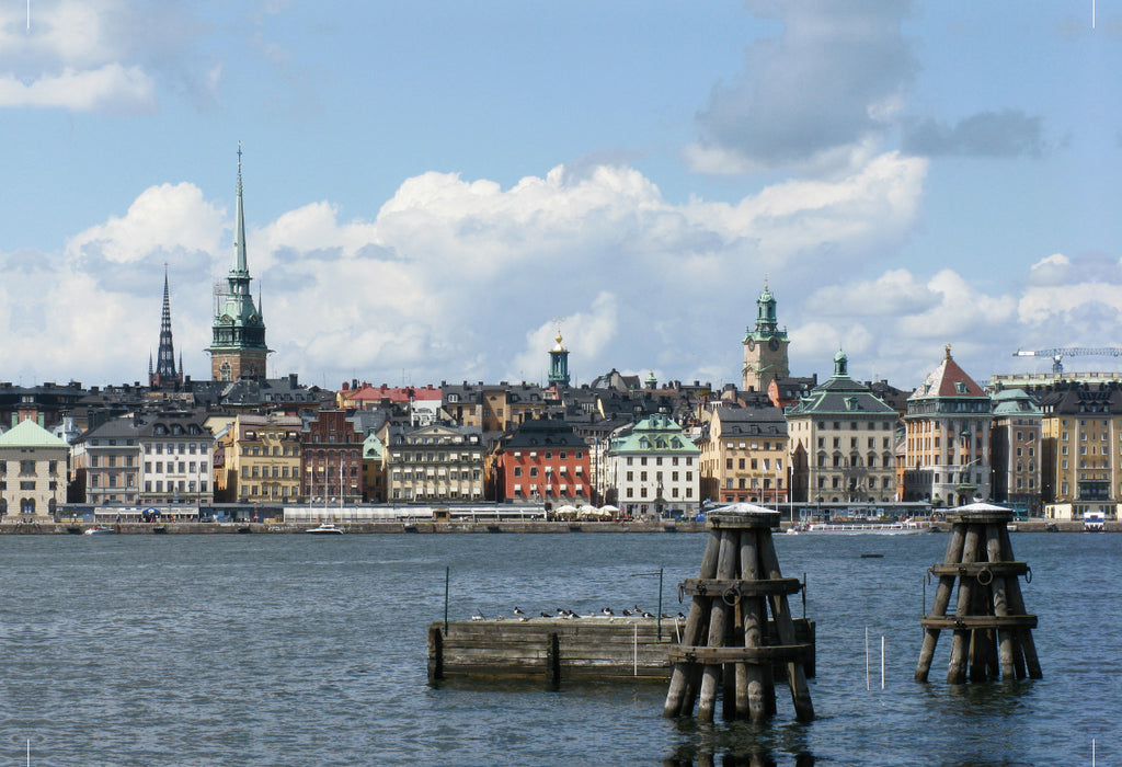 Premium Textil-Leinwand Gamla Stan, Stockholm