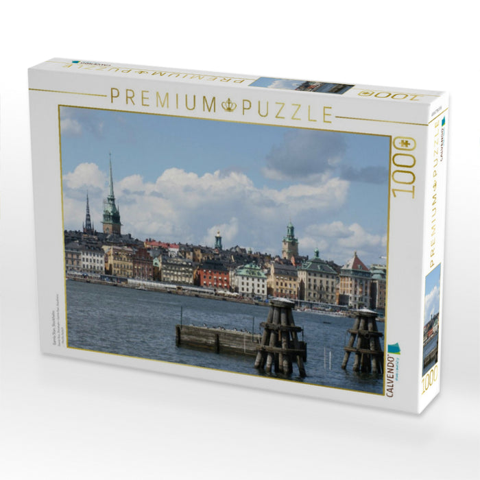 Gamla Stan, Stockholm - CALVENDO Foto-Puzzle'