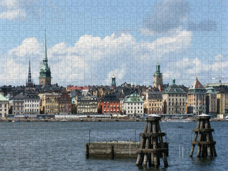 Gamla Stan, Stockholm - CALVENDO Foto-Puzzle'