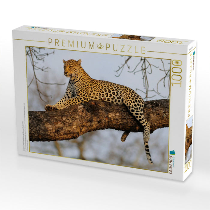 Leopard, Sabi Sands Game Reserve, Südafrika - CALVENDO Foto-Puzzle'