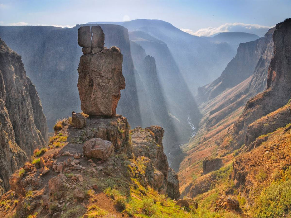 Semonkong, Lesotho, Südafrika - CALVENDO Foto-Puzzle'