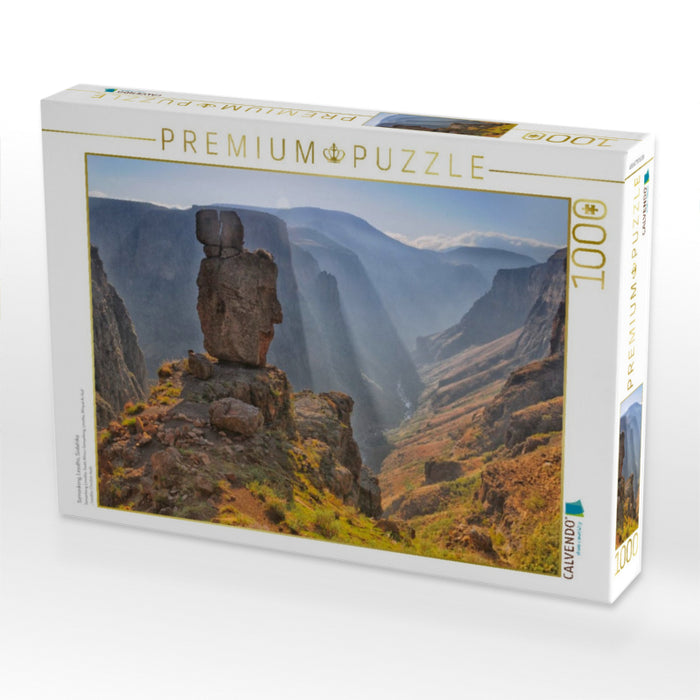 Semonkong, Lesotho, Südafrika - CALVENDO Foto-Puzzle'