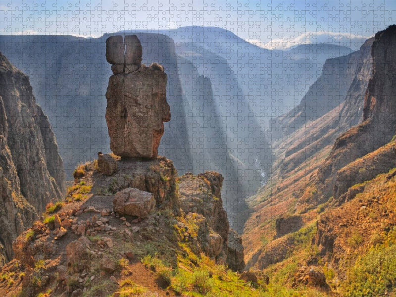 Semonkong, Lesotho, Südafrika - CALVENDO Foto-Puzzle'