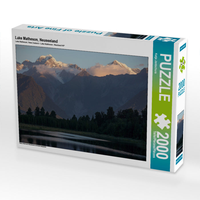 Lake Matheson, Neuseeland 2000 Teile Puzzle quer - CALVENDO Foto-Puzzle'
