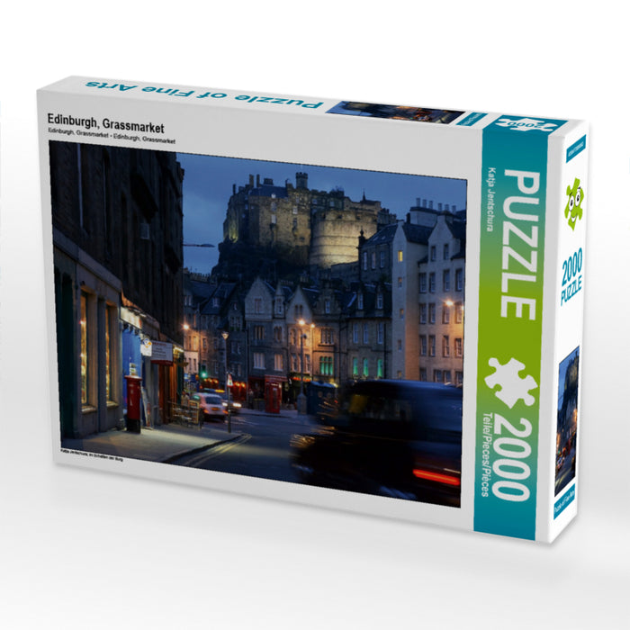 Edinburgh, Grassmarket 2000 Teile Puzzle quer - CALVENDO Foto-Puzzle'