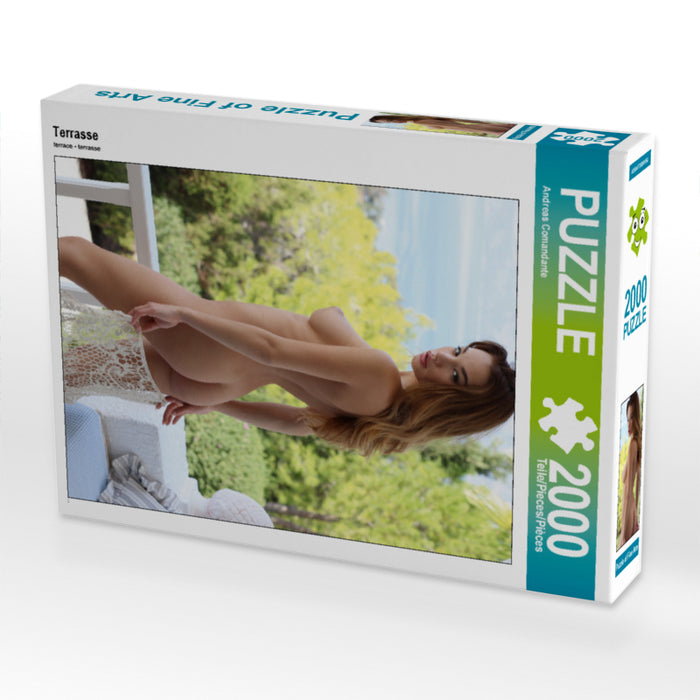 Terrasse 2000 Teile Puzzle hoch - CALVENDO Foto-Puzzle'