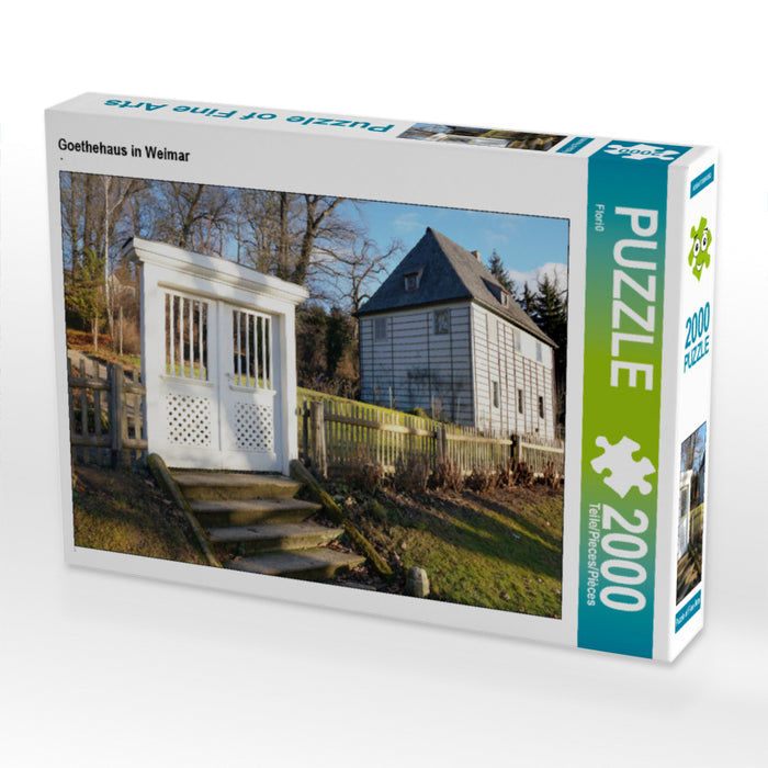 Goethehaus in Weimar 2000 Teile Puzzle quer - CALVENDO Foto-Puzzle'