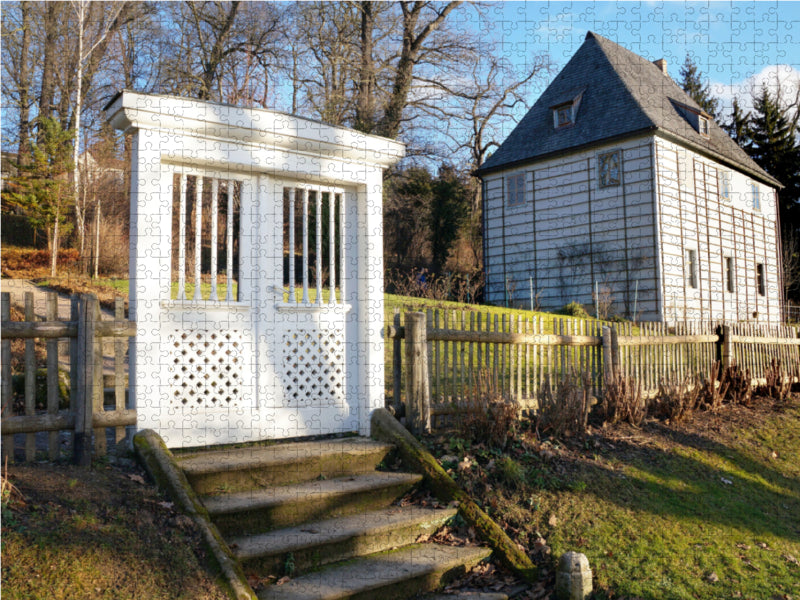 Goethehaus in Weimar 2000 Teile Puzzle quer - CALVENDO Foto-Puzzle'