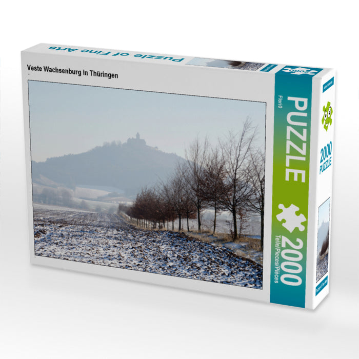 Veste Wachsenburg in Thüringen 2000 Teile Puzzle quer - CALVENDO Foto-Puzzle'