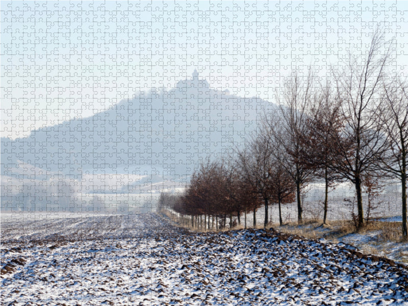 Veste Wachsenburg in Thüringen 2000 Teile Puzzle quer - CALVENDO Foto-Puzzle'
