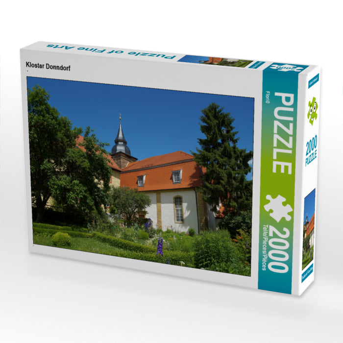 Kloster Donndorf 2000 Teile Puzzle quer - CALVENDO Foto-Puzzle'