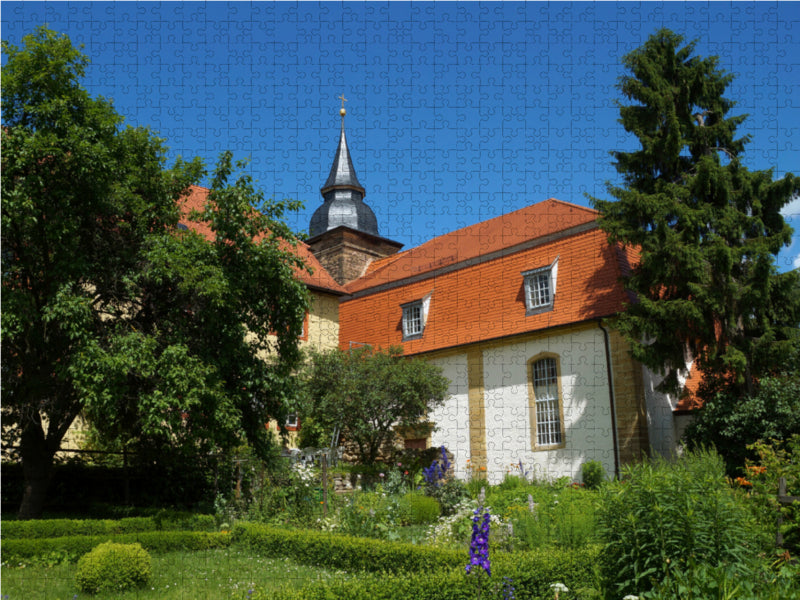 Kloster Donndorf 2000 Teile Puzzle quer - CALVENDO Foto-Puzzle'