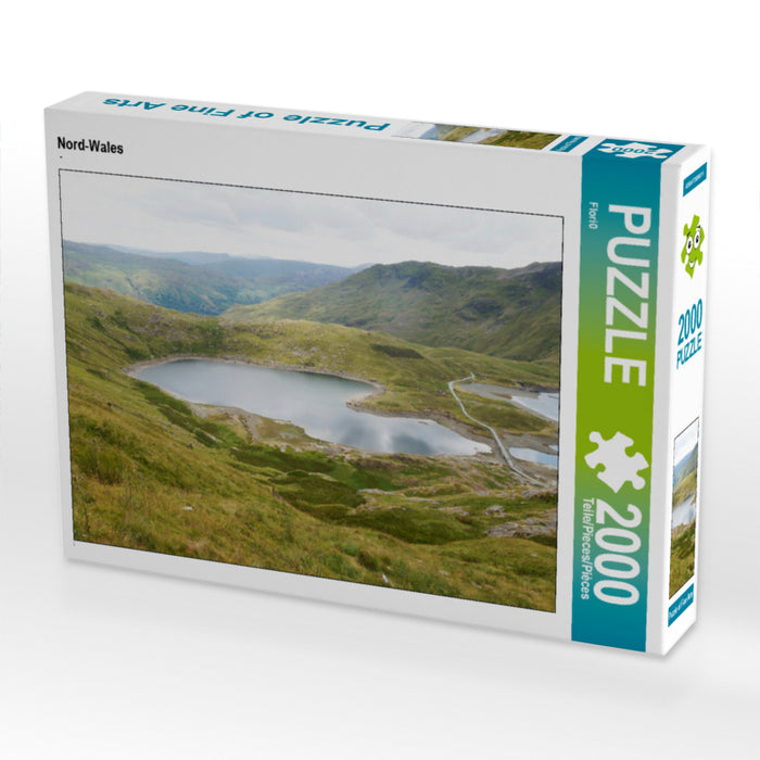 Nord-Wales 2000 Teile Puzzle quer - CALVENDO Foto-Puzzle'