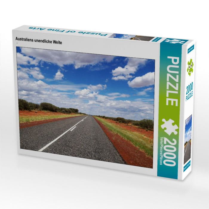 Australiens unendliche Weite 2000 Teile Puzzle quer - CALVENDO Foto-Puzzle'