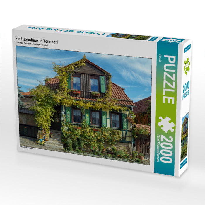 A witch's house in Tonndorf - CALVENDO photo puzzle 