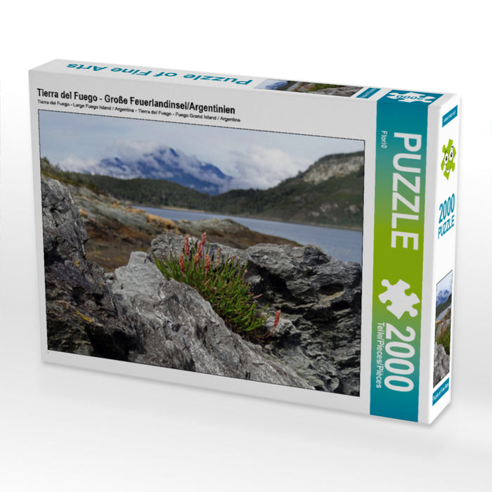 Tierra del Fuego - Große Feuerlandinsel/Argentinien 2000 Teile Puzzle quer - CALVENDO Foto-Puzzle'