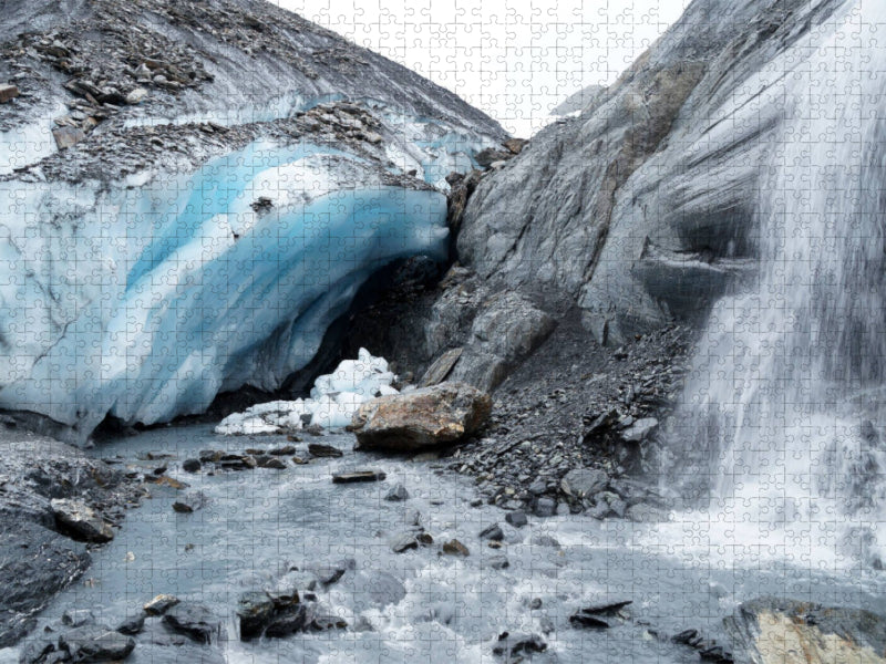 Worthington Glacier - CALVENDO photo puzzle 