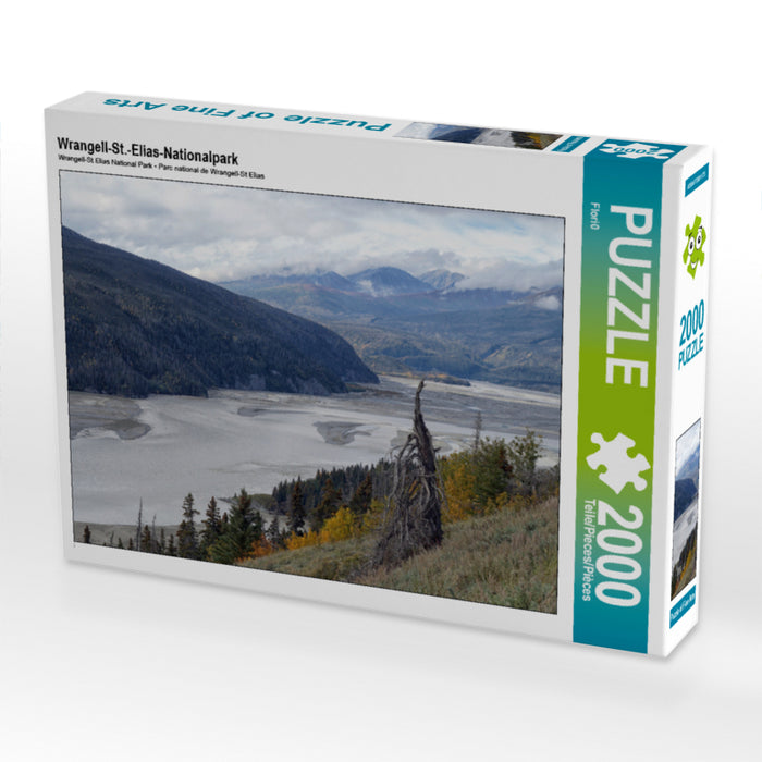 Wrangell-St.-Elias-Nationalpark 2000 Teile Puzzle quer - CALVENDO Foto-Puzzle'