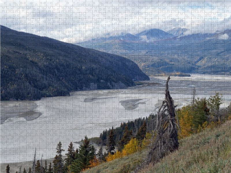 Wrangell-St.-Elias-Nationalpark 2000 Teile Puzzle quer - CALVENDO Foto-Puzzle'