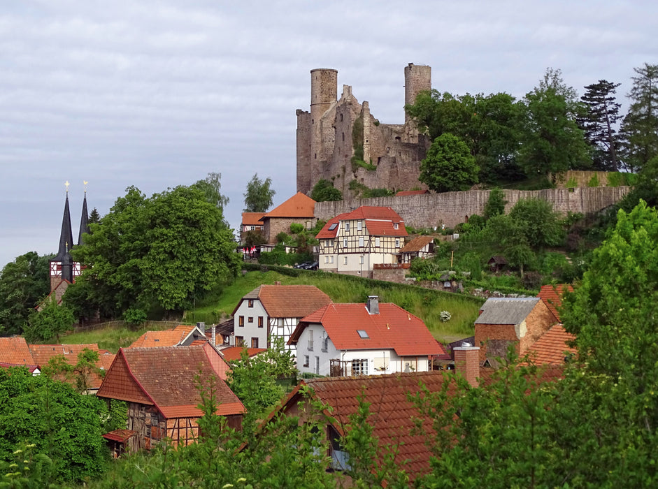 Burg Hanstein/Bornhagen/Landkreis Eichsfeld 2000 Teile Puzzle quer - CALVENDO Foto-Puzzle'