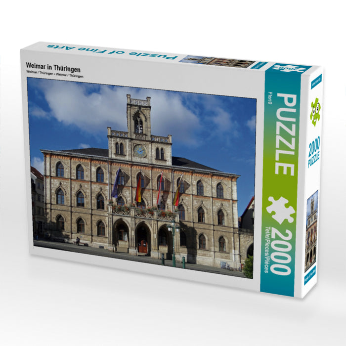 Weimar in Thüringen 2000 Teile Puzzle quer - CALVENDO Foto-Puzzle'
