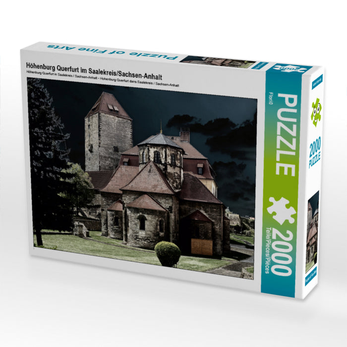 Höhenburg Querfurt im Saalekreis/Sachsen-Anhalt 2000 Teile Puzzle quer - CALVENDO Foto-Puzzle'