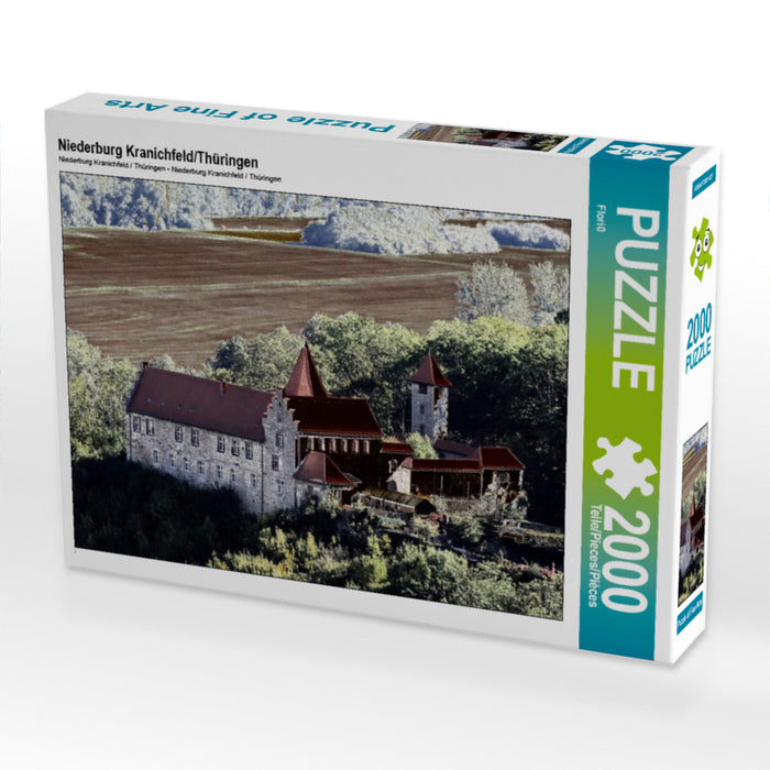 Niederburg Kranichfeld/Thuringia - CALVENDO photo puzzle 
