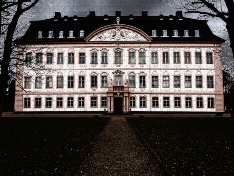 Schloss Oppurg 2000 Teile Puzzle quer - CALVENDO Foto-Puzzle'
