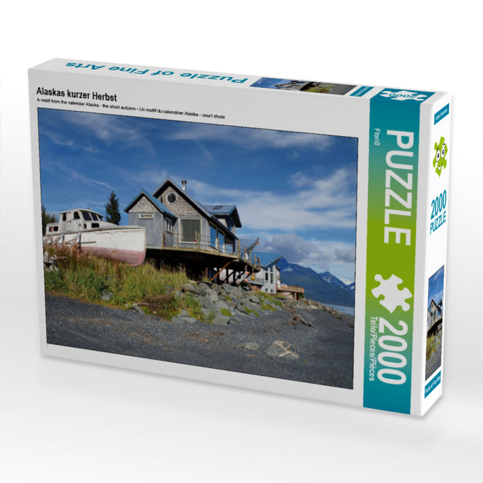 Alaskas kurzer Herbst 2000 Teile Puzzle quer - CALVENDO Foto-Puzzle'