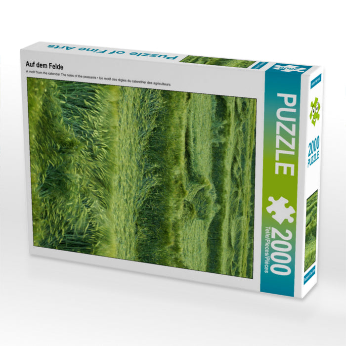 Sur le terrain - Puzzle photo CALVENDO 