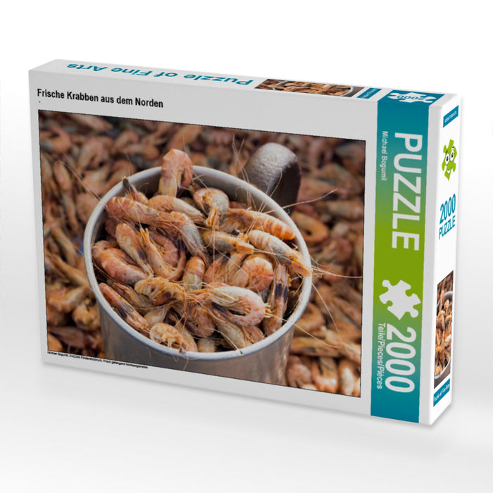 Frische Krabben aus dem Norden 2000 Teile Puzzle quer - CALVENDO Foto-Puzzle'