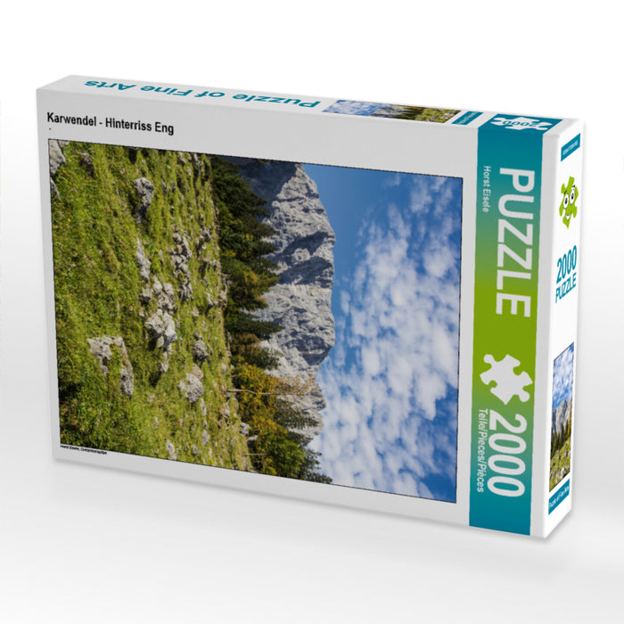 Karwendel - Hinterriss Eng - CALVENDO photo puzzle 