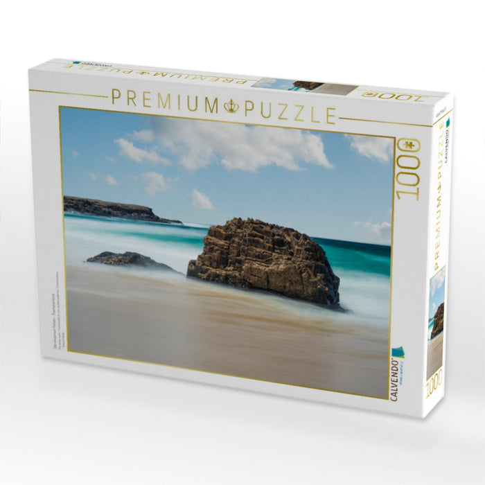 Die einsamen Felsen - Fuerteventura - CALVENDO Foto-Puzzle'