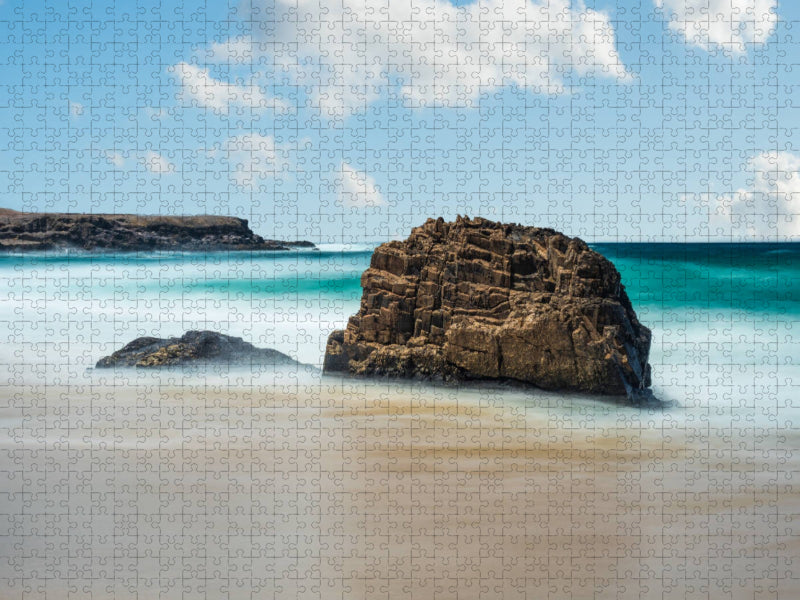 Die einsamen Felsen - Fuerteventura - CALVENDO Foto-Puzzle'