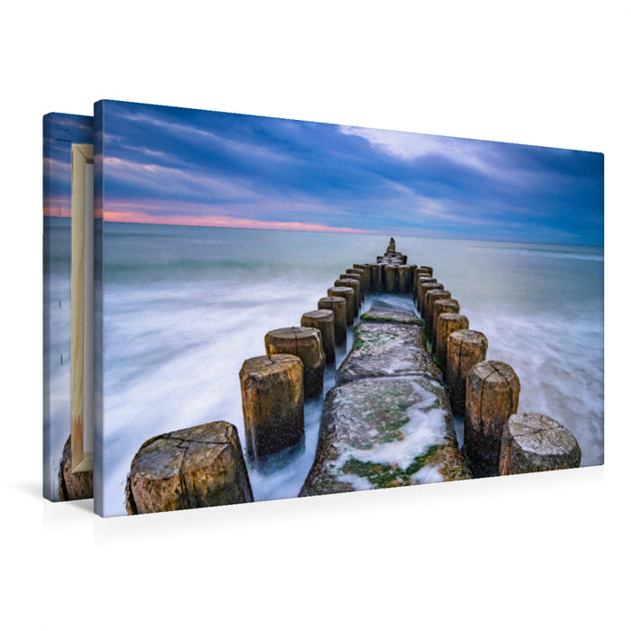 Premium Textil-Leinwand Buhnen bei Ahrenshoop
