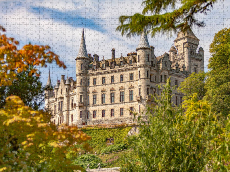 Dunrobin Castle - Golspie - CALVENDO Foto-Puzzle'