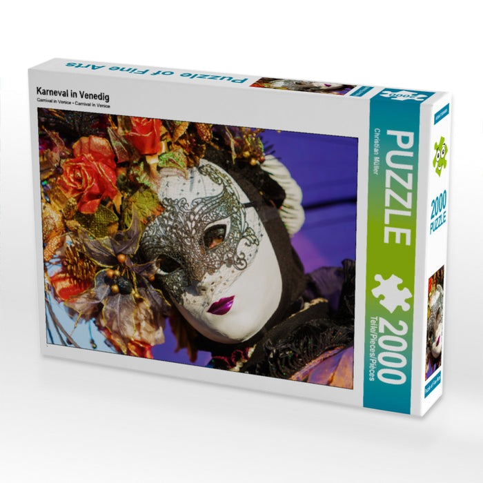 Karneval in Venedig 2000 Teile Puzzle quer - CALVENDO Foto-Puzzle'
