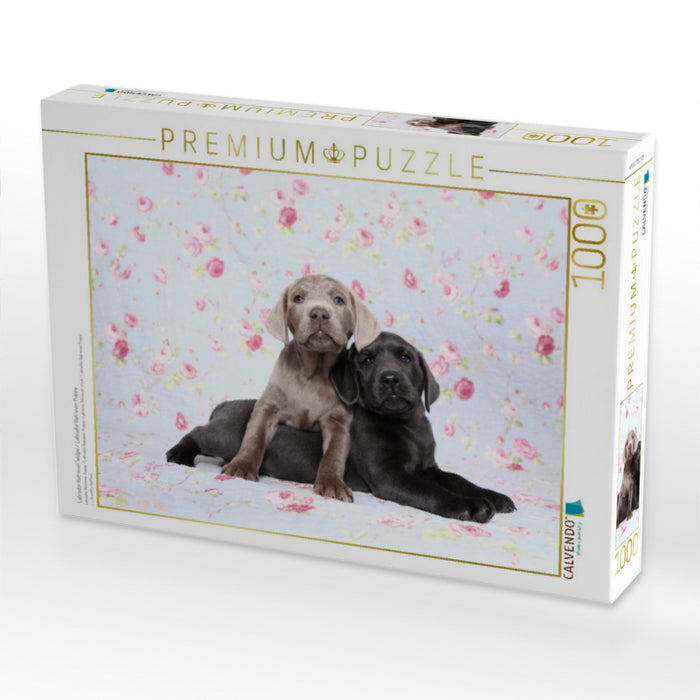 Labrador Retriever Welpe / Labrador Retriever Puppy - CALVENDO Foto-Puzzle'