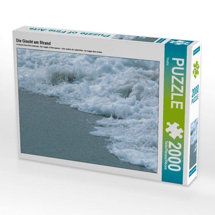 Les embruns sur la plage - Puzzle photo CALVENDO 