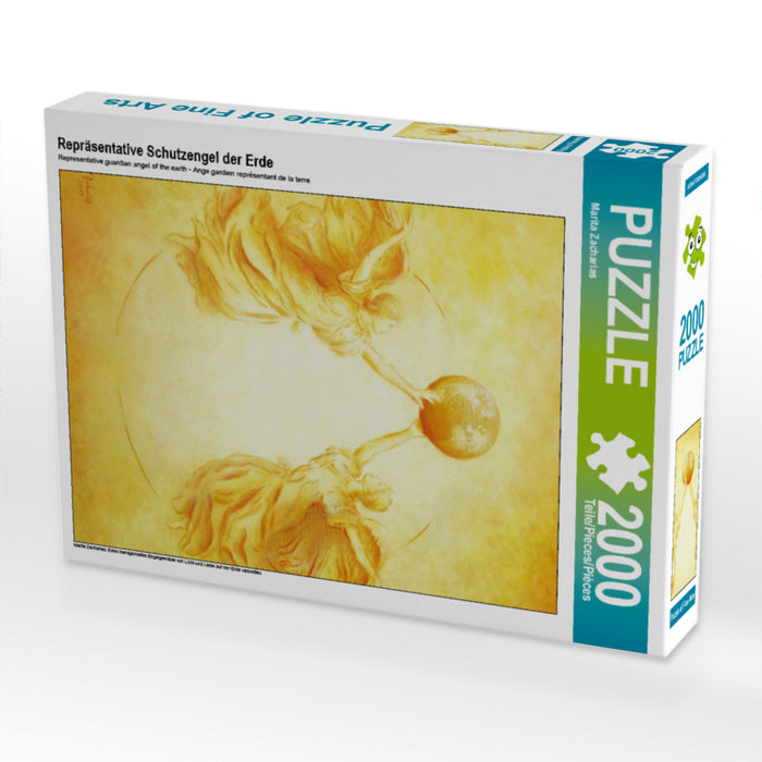 Repräsentative Schutzengel der Erde 2000 Teile Puzzle hoch - CALVENDO Foto-Puzzle'