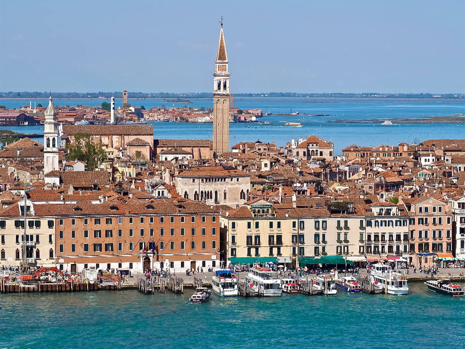 Aussicht vom Glockenturm San Giorgio - CALVENDO Foto-Puzzle'