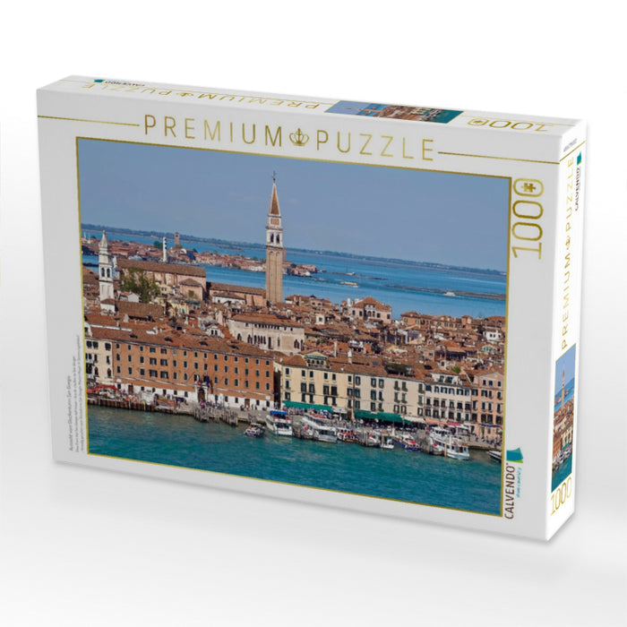 Aussicht vom Glockenturm San Giorgio - CALVENDO Foto-Puzzle'