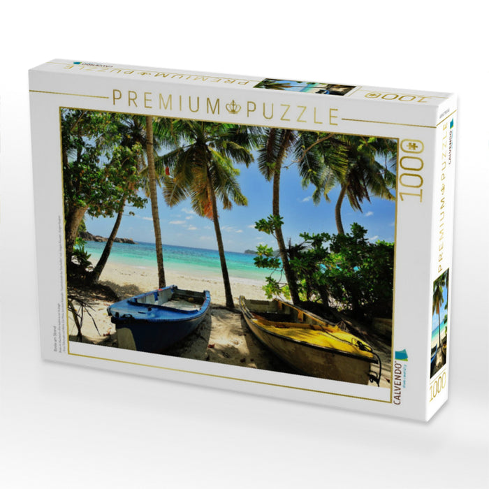 Boats on the beach - CALVENDO photo puzzle 