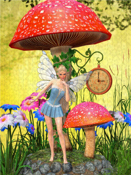The clock - CALVENDO photo puzzle 