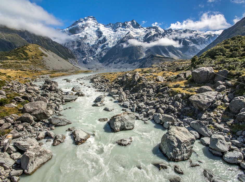 Mount Cook Nationalpark 2000 Teile Puzzle quer - CALVENDO Foto-Puzzle'