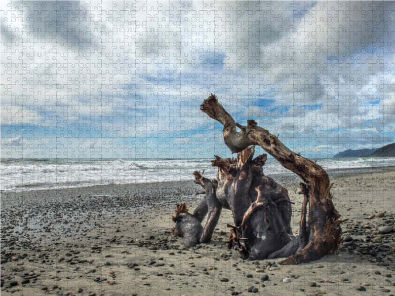 Ngakawau Beach, New Zealand - CALVENDO photo puzzle 