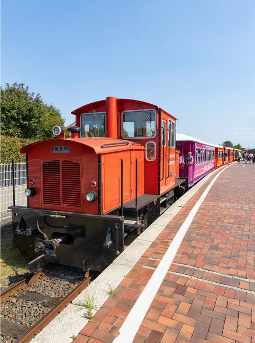 The island railway - CALVENDO photo puzzle 