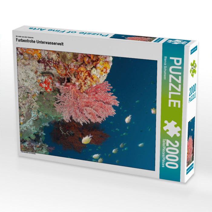 Colorful underwater world - CALVENDO photo puzzle 